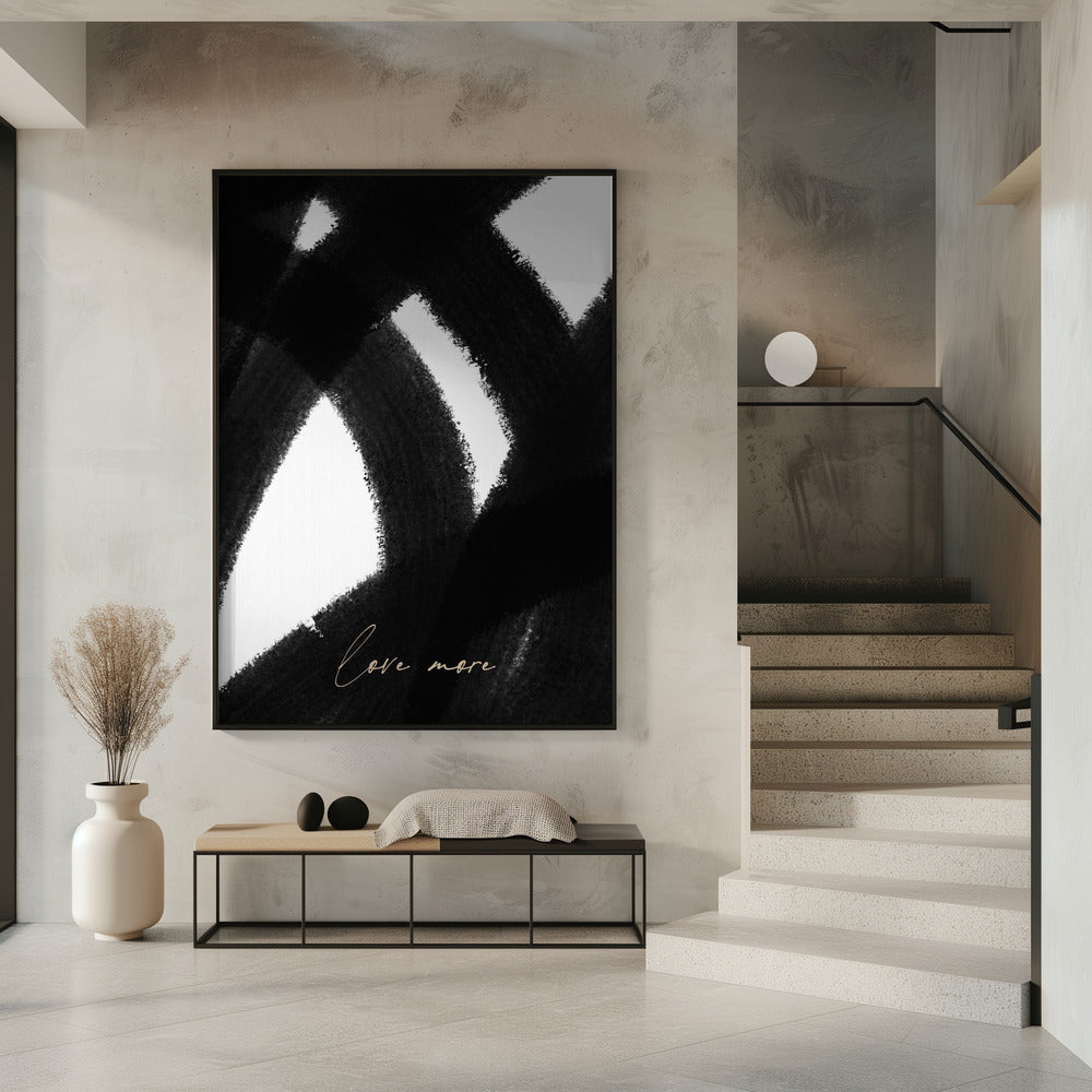 Abstrakter Weg der Liebe | Poster