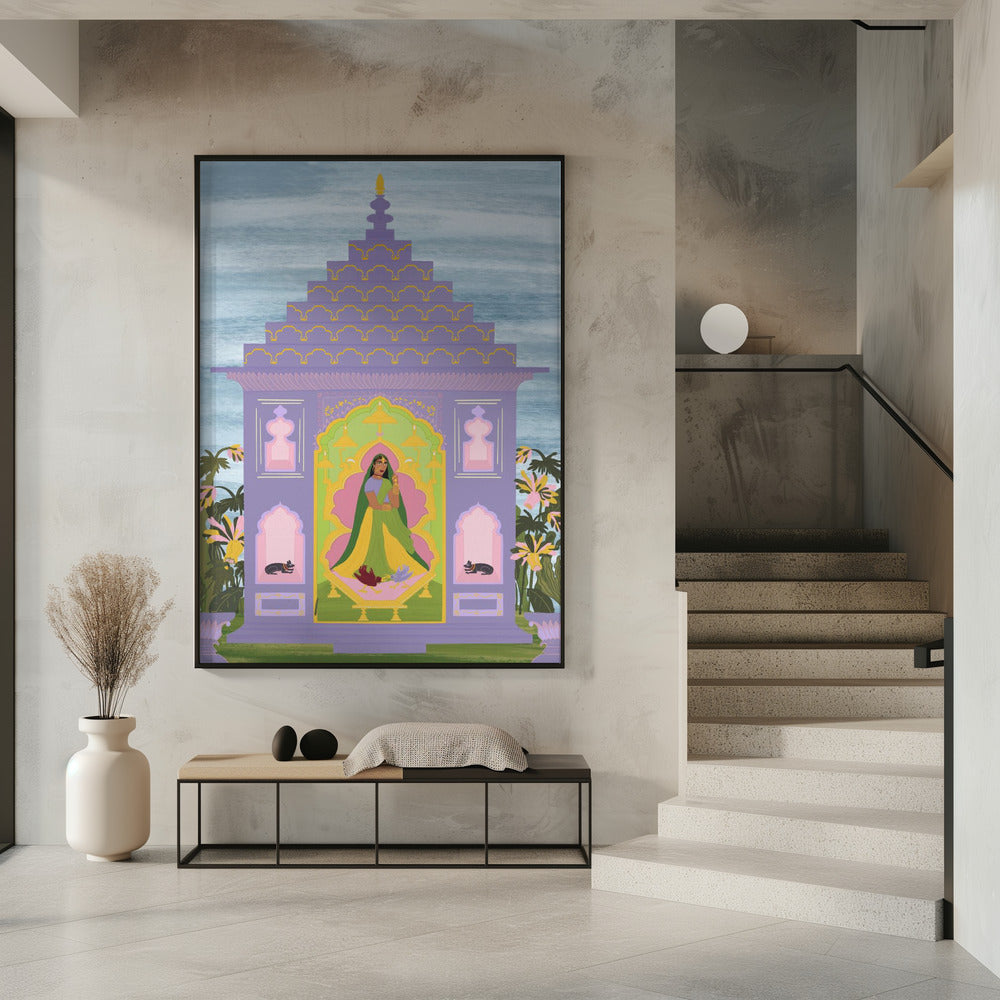 Indischer Garten | Poster