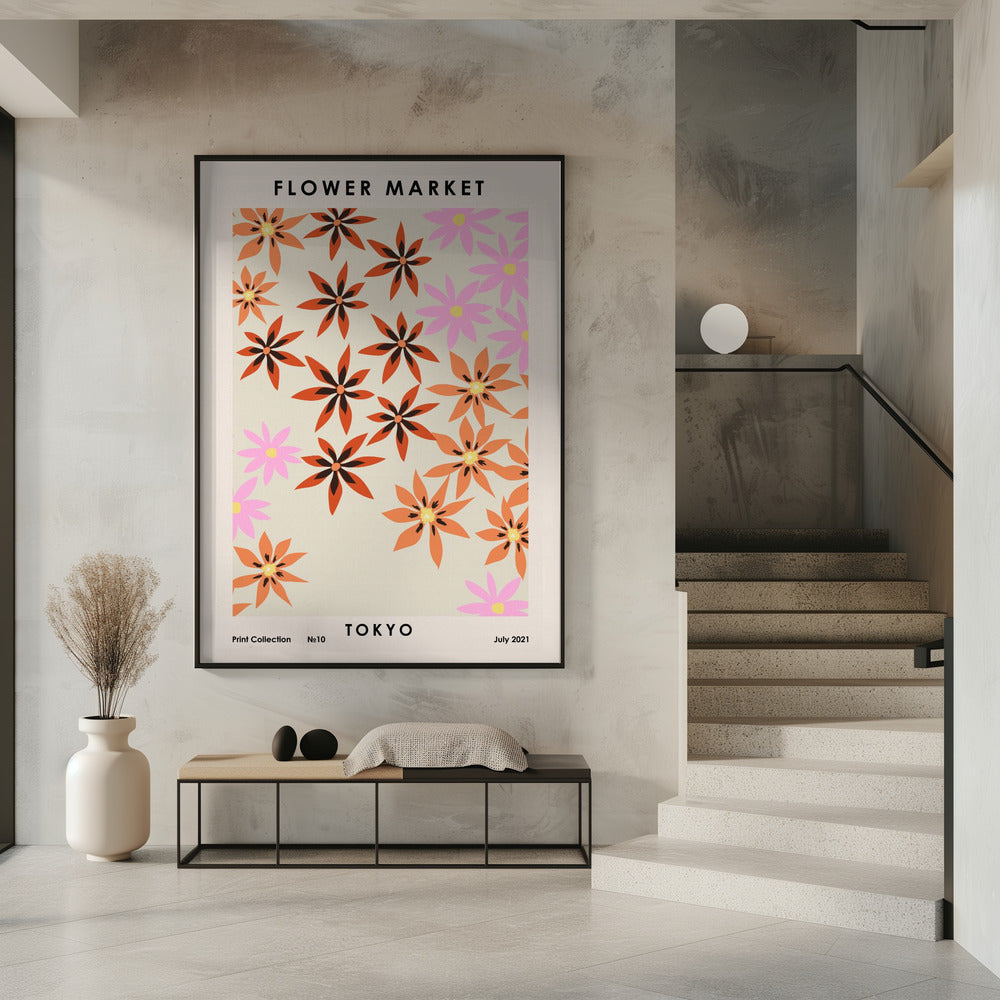 Blumenmarkt Tokio | Poster