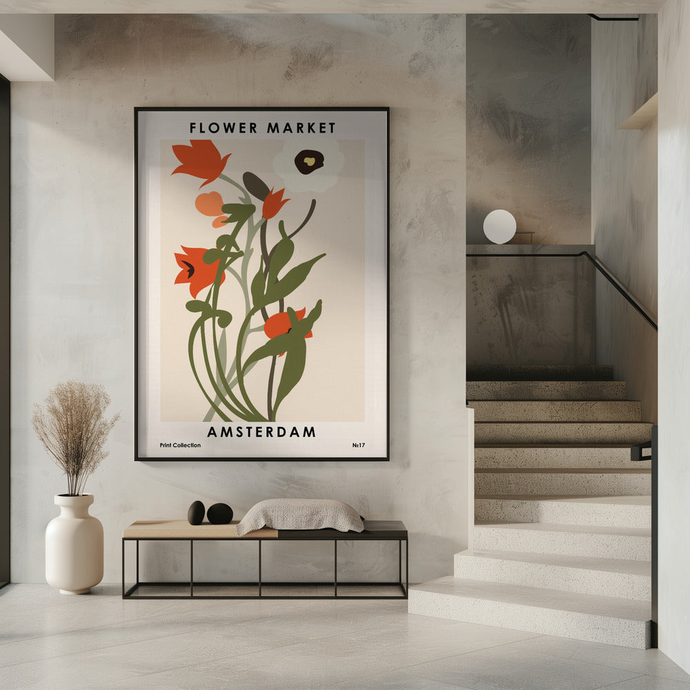 Blumenmarkt Amsterdam | Poster