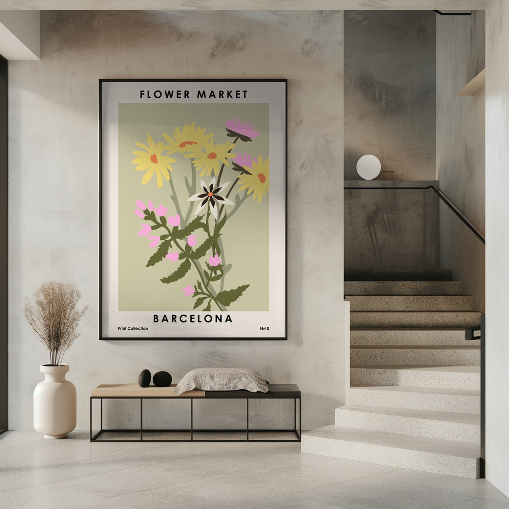 Blumenmarkt Barcelona | Poster