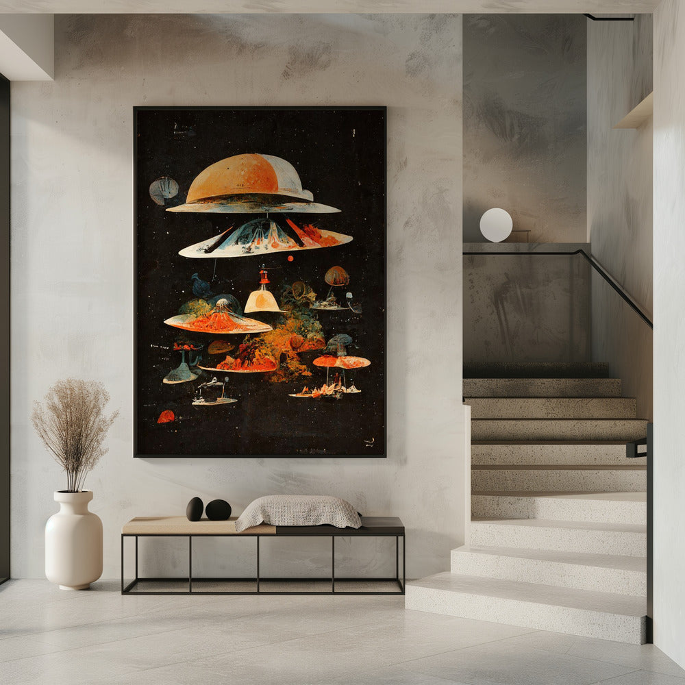 Himmlische Schichten | Poster