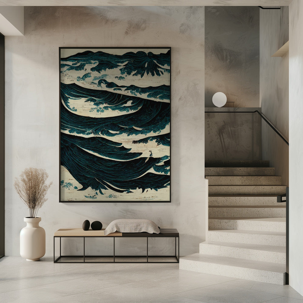Turbulente Wellen | Poster