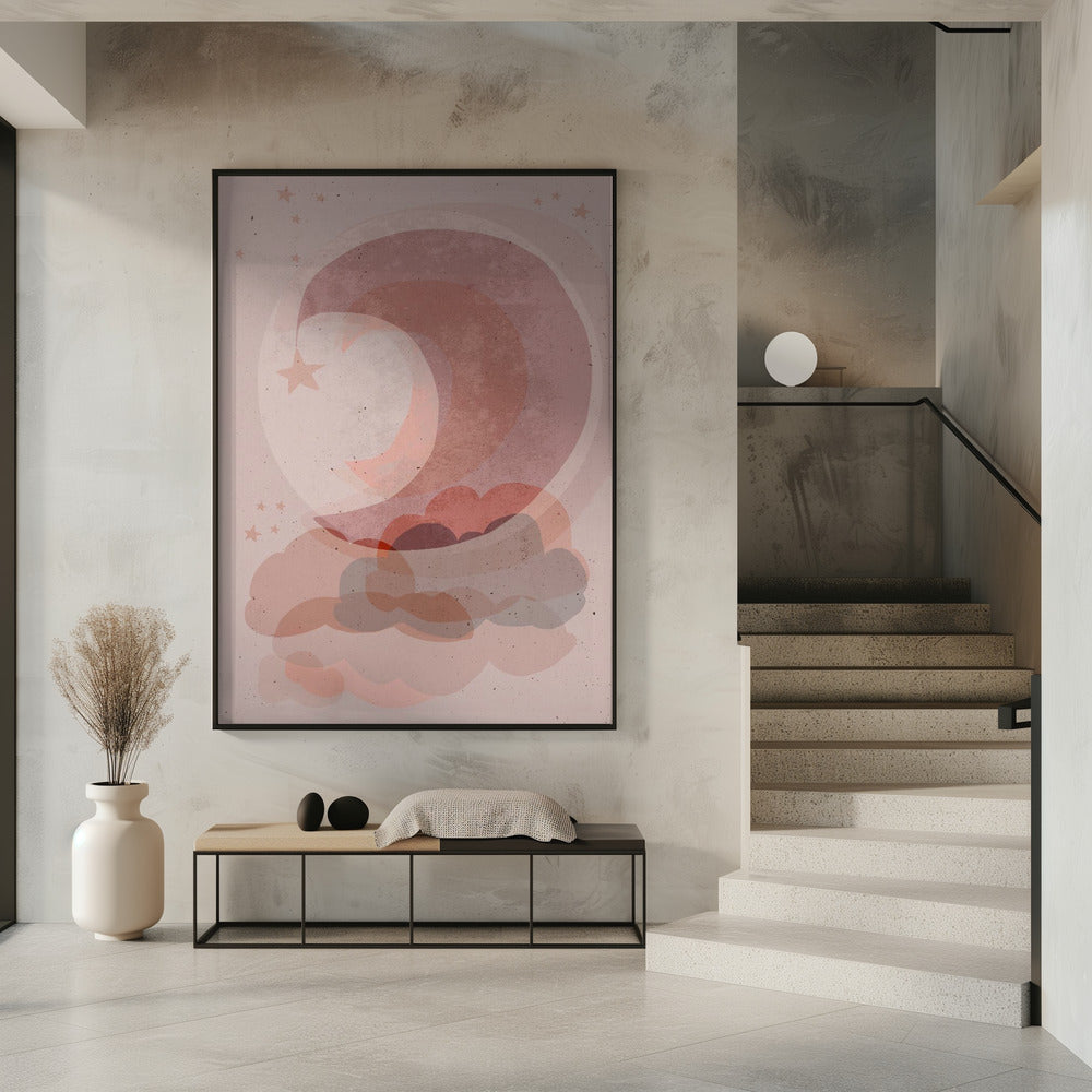 Dreamy Sky Whirls | Poster