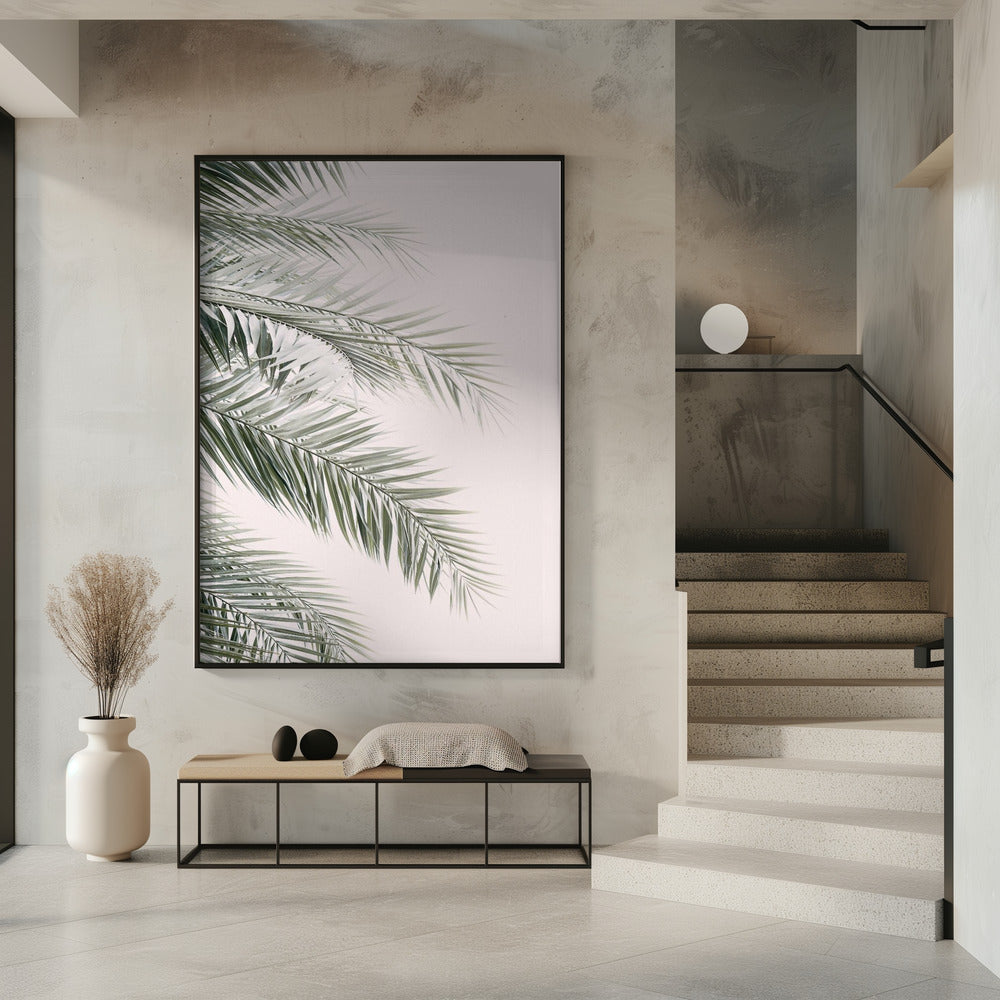 Errötende Palmblätter | Poster