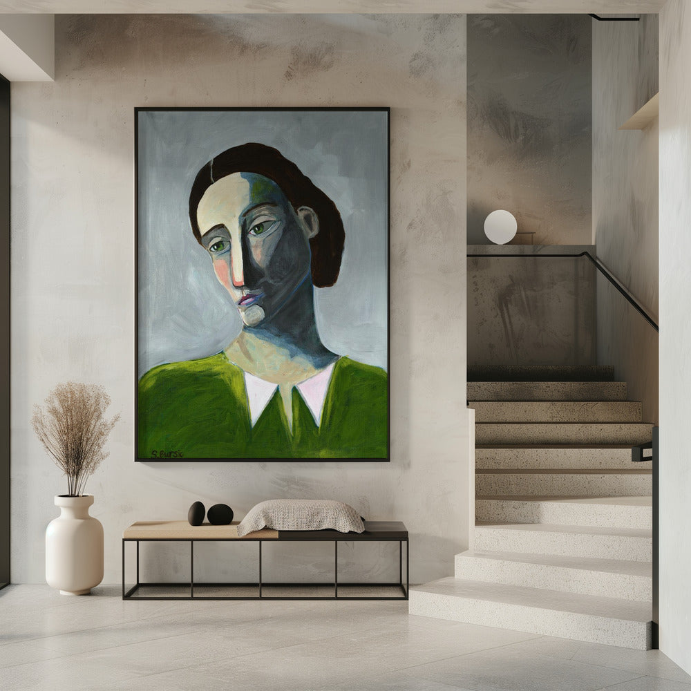 Wartende Frau | Poster