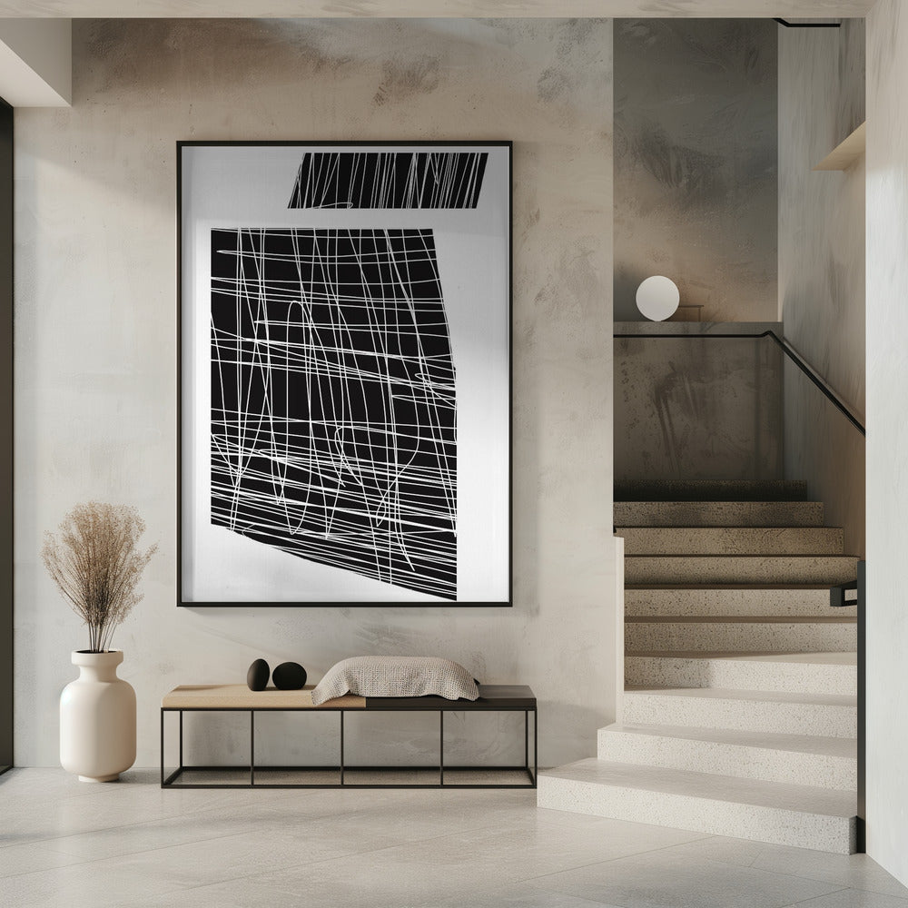 Chaotic Lines Dance | Poster