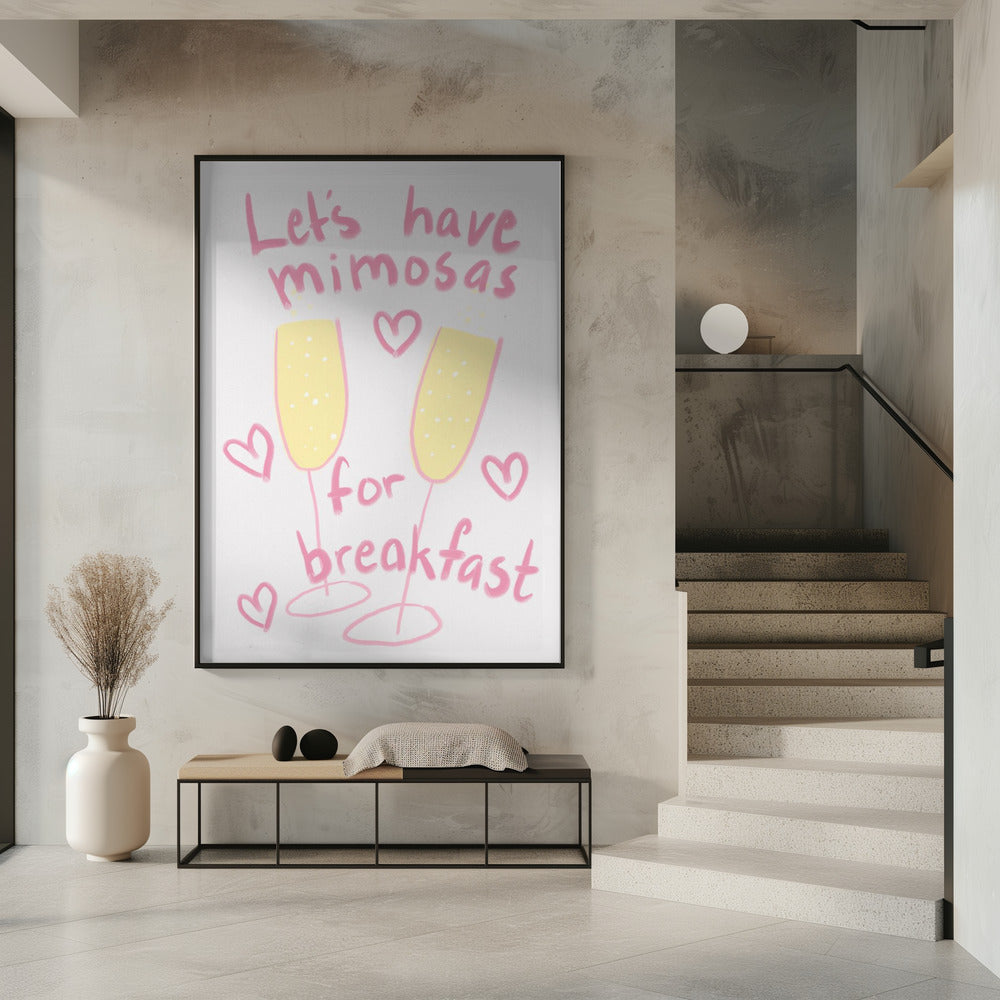Morgen-Mimosen | Poster