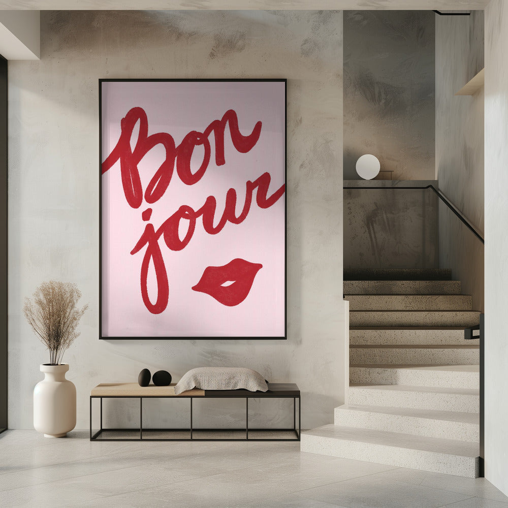 Bonjour-Kuss | Poster