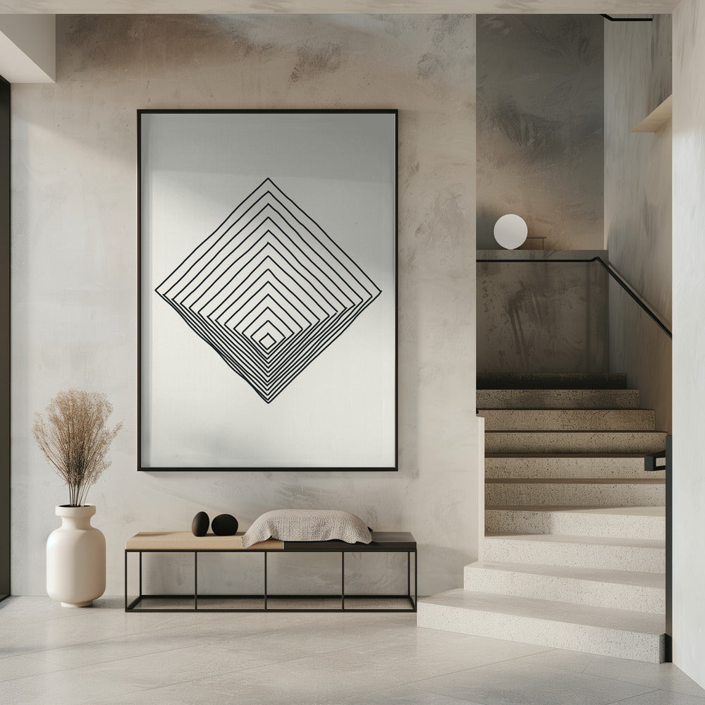 Unvollkommene Linien #1 | Poster