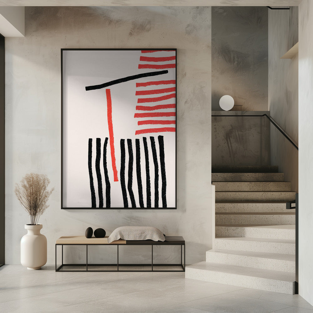 Minimale Linien #2 | Poster