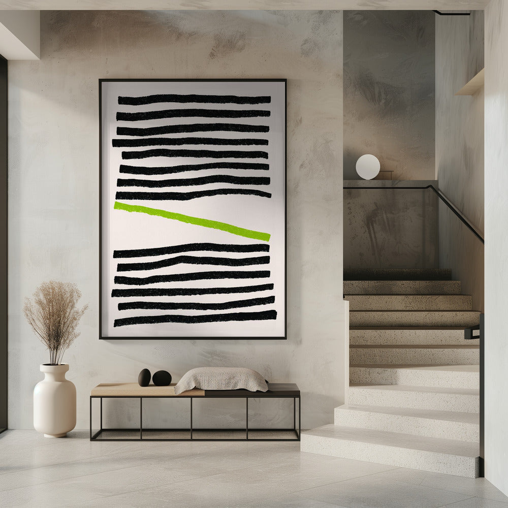 Minimale Linien #3 | Poster