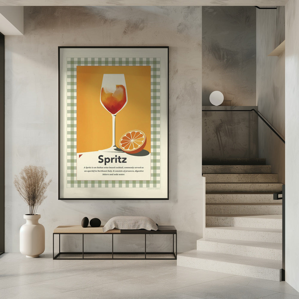 Spritz Retro-Druck | Poster