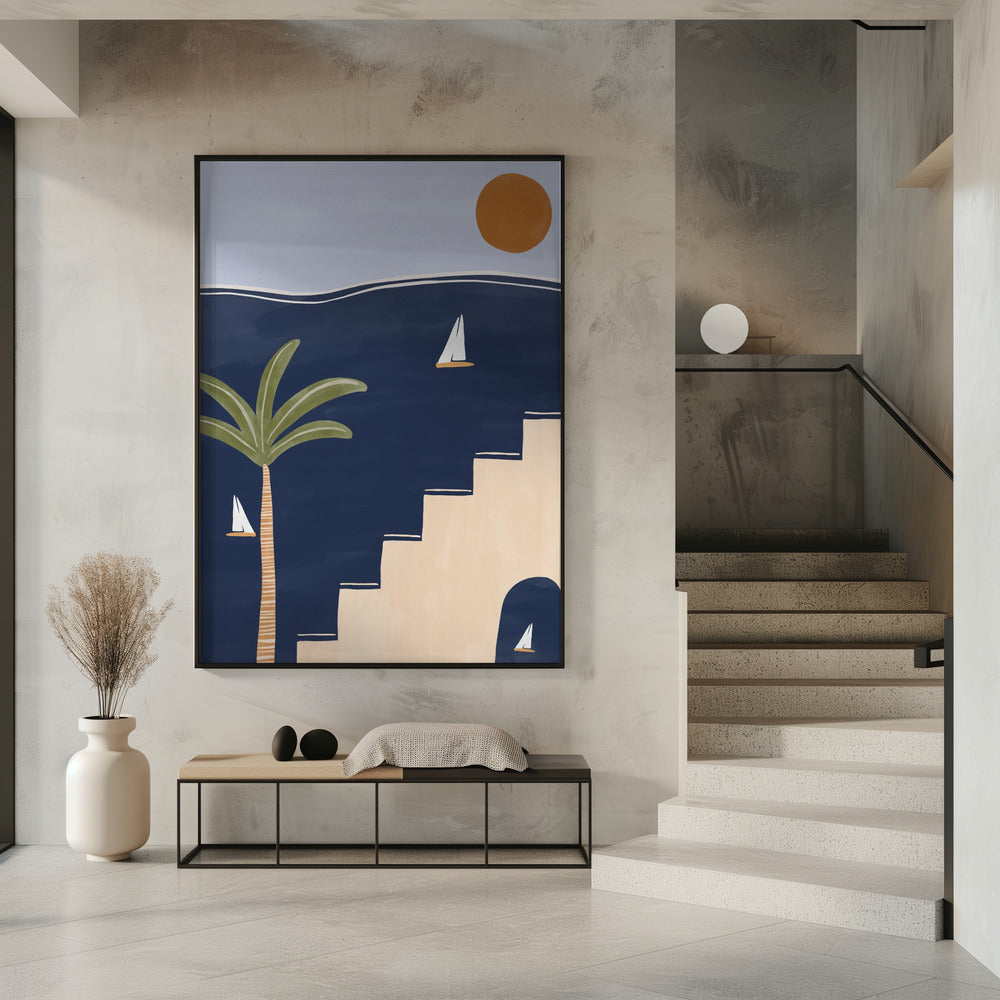Sailboats | Poster