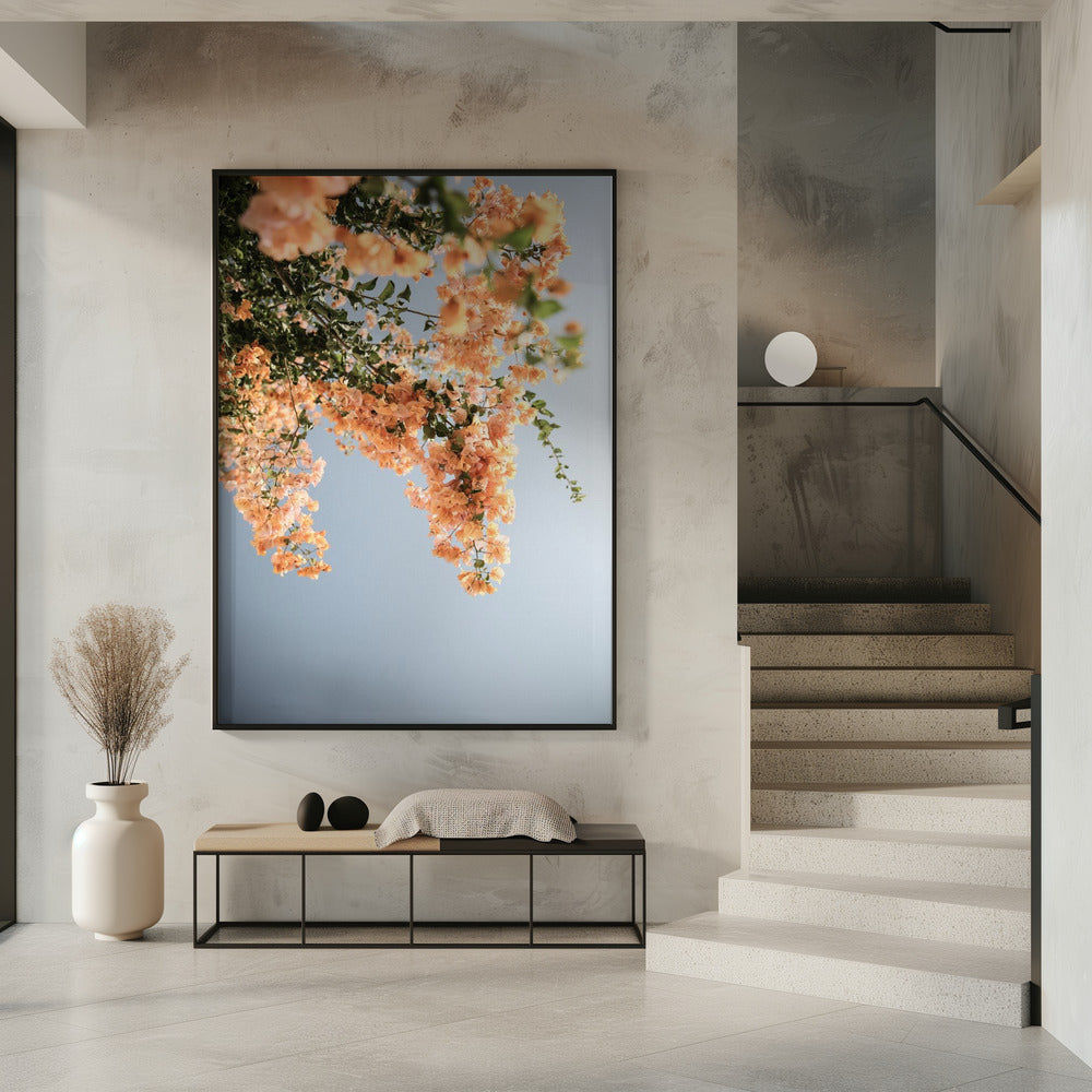 Goldener Blütentanz | Poster