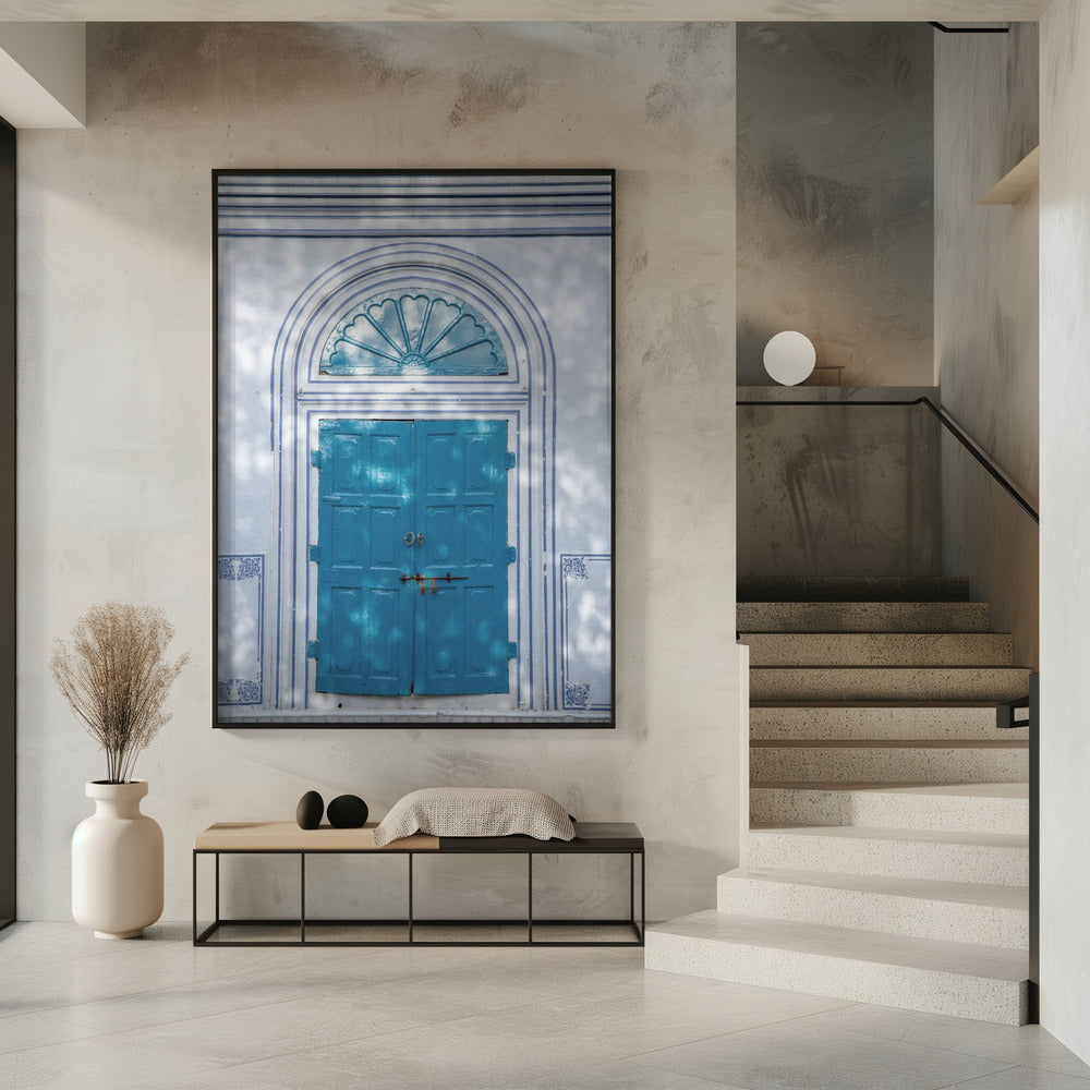Turquoise Entryway | Poster