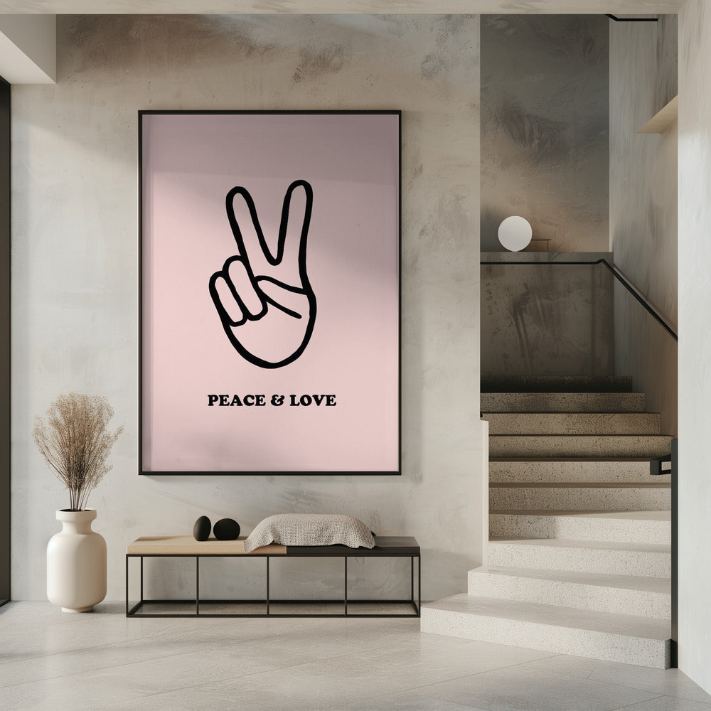 Frieden &amp; Liebe | Poster