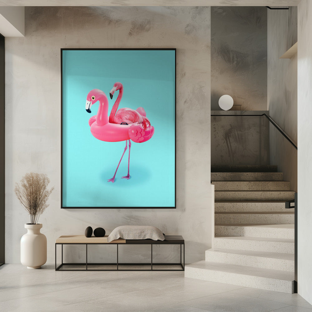 Flamingo on Resort | Poster