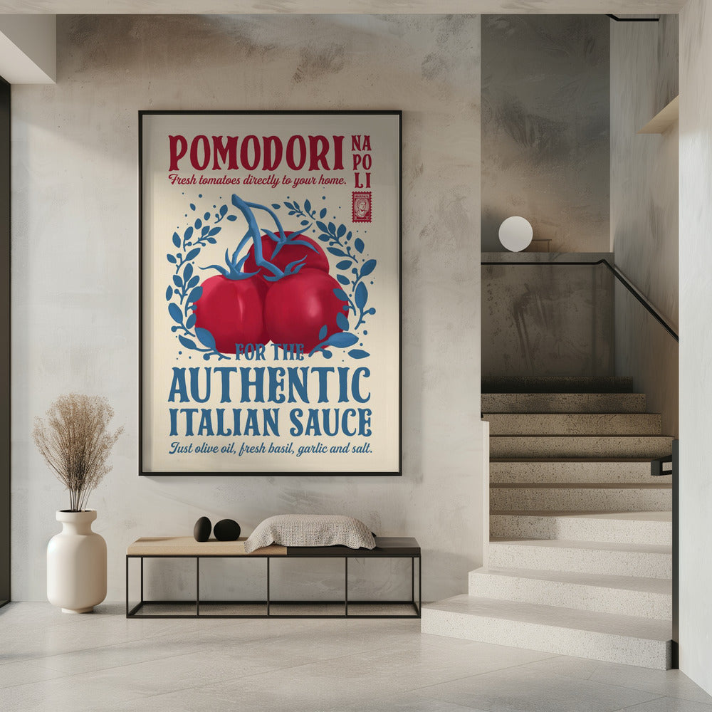 Pomodori Küchendruck | Poster