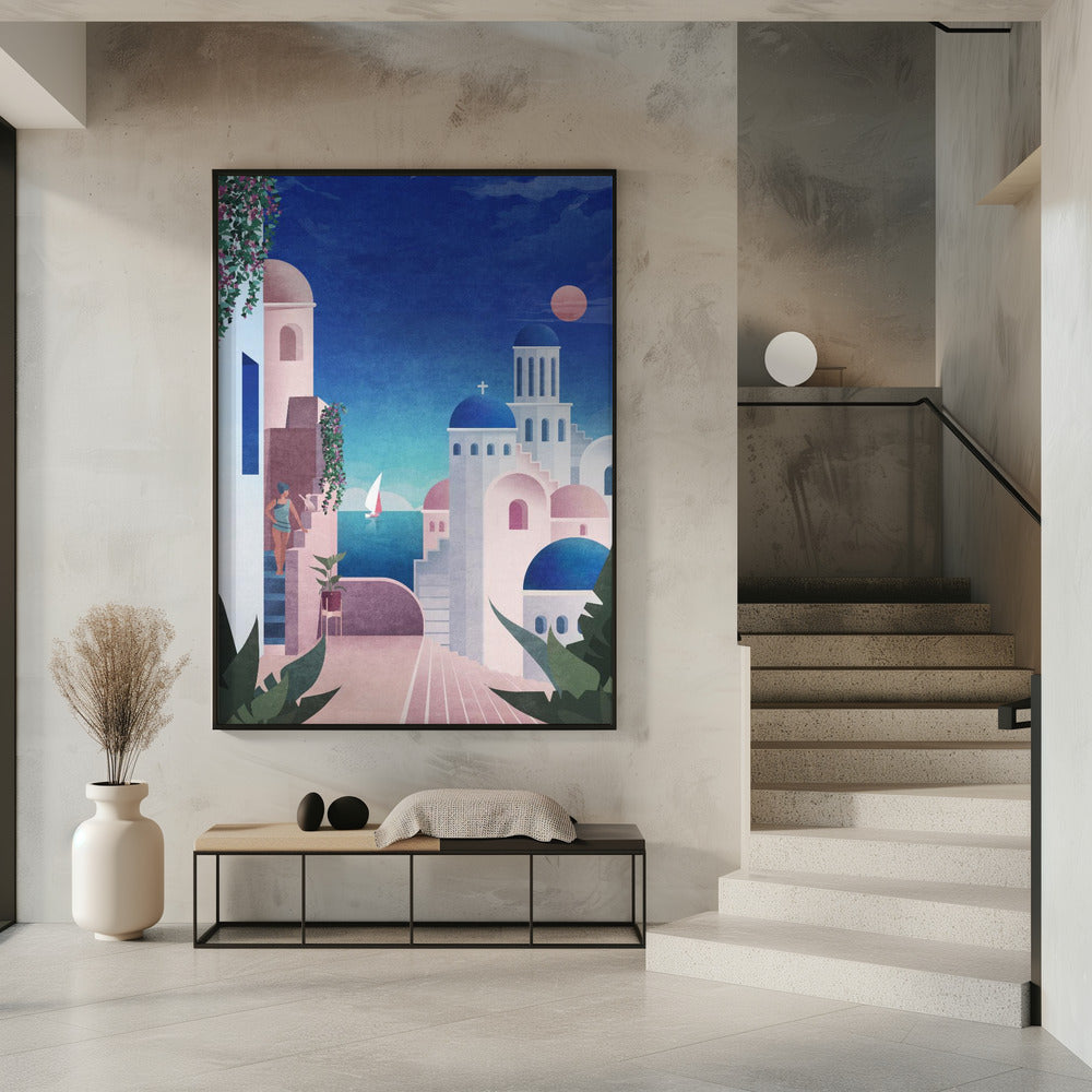 Ägäische Traumlandschaft | Poster