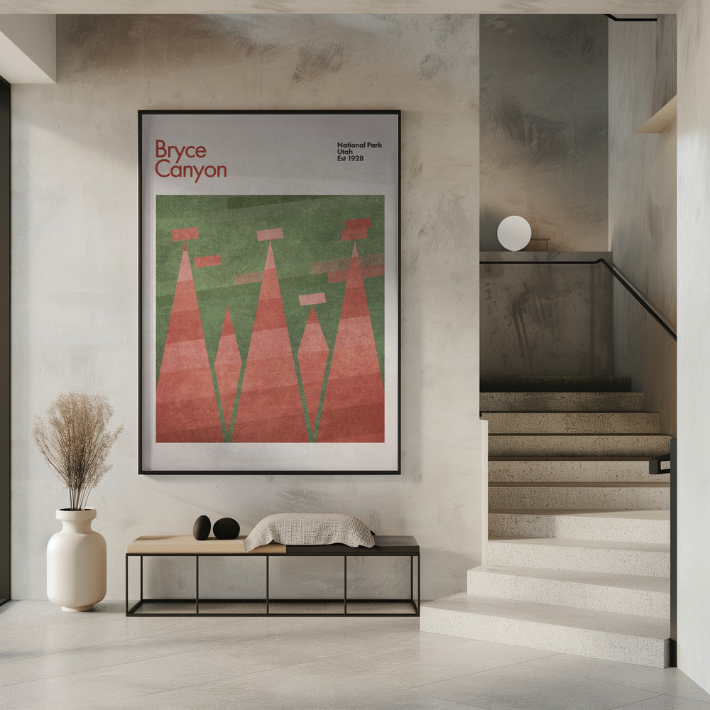 Canyon Geometrie | Poster