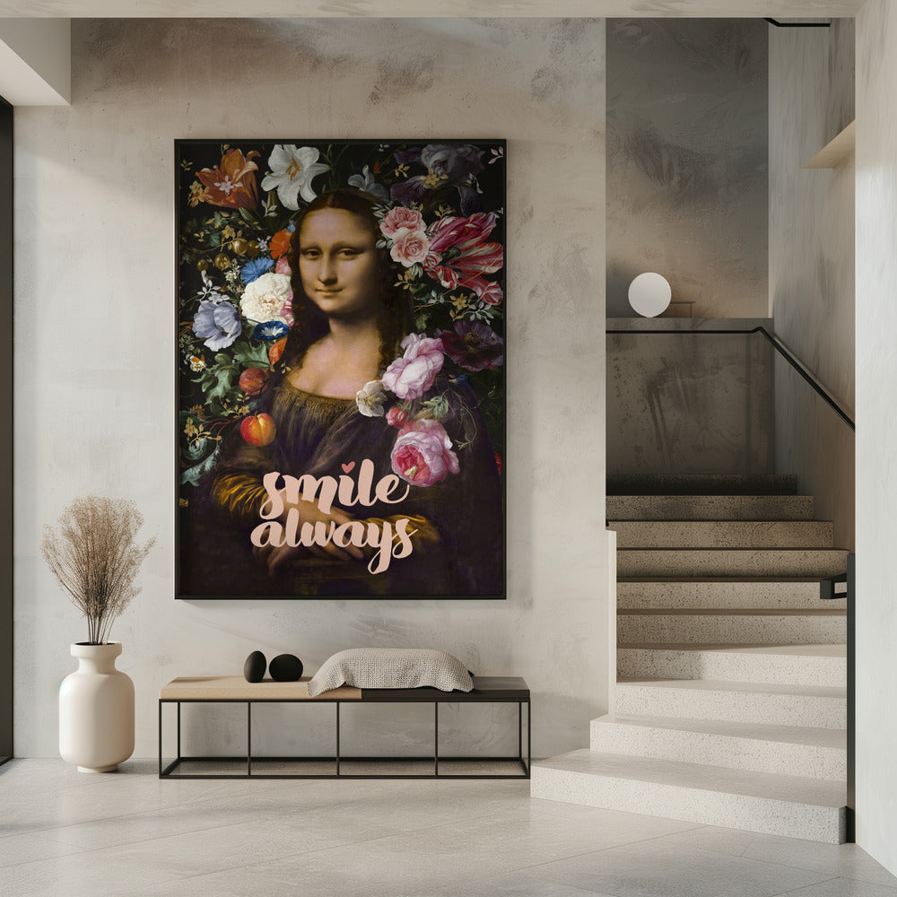 Lächeln Sie immer, Mona Lisa | Poster