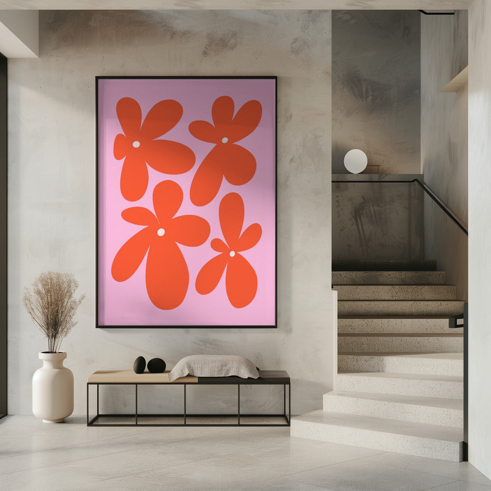 Orangenblütenparade | Poster