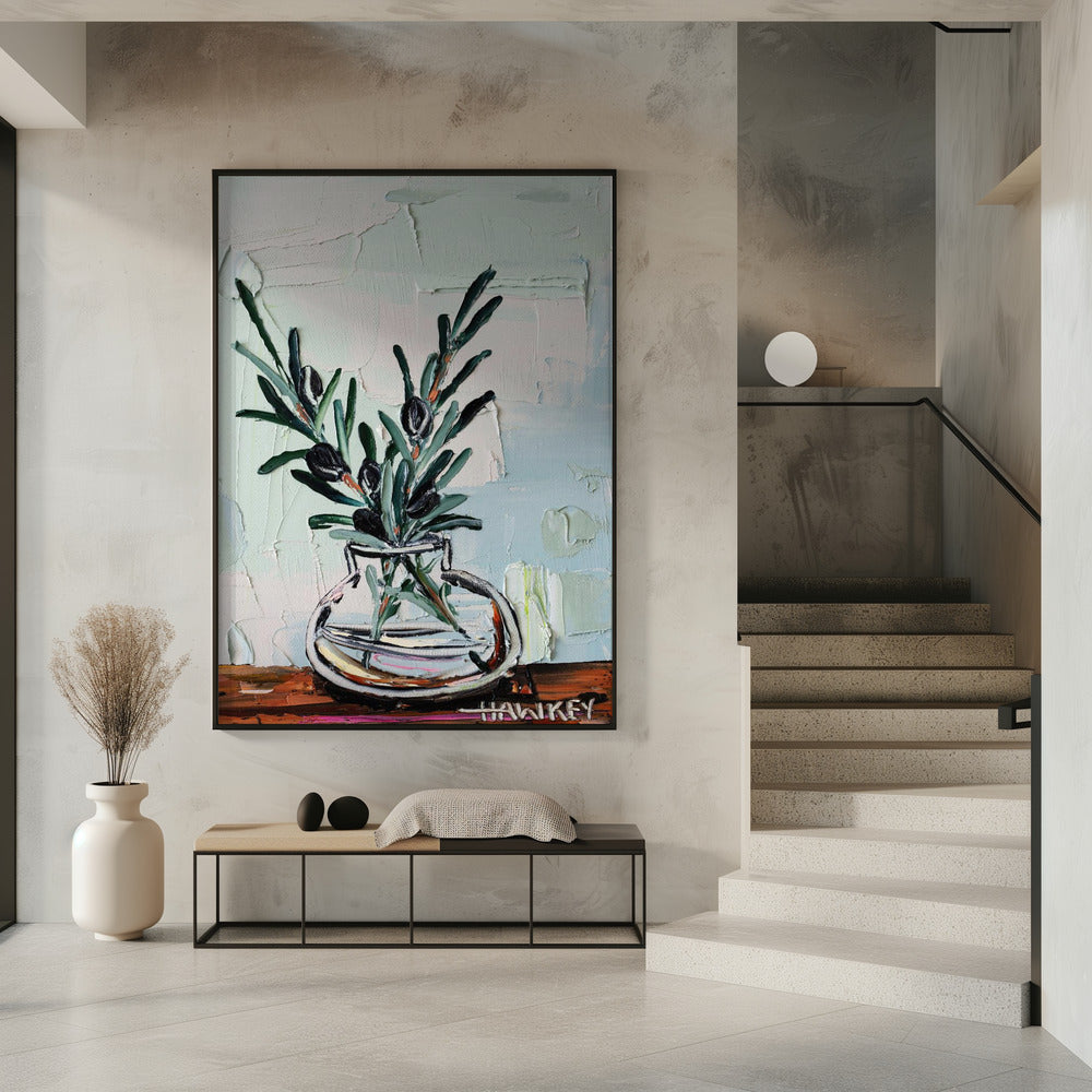 Rustikaler Olivenmeister | Poster