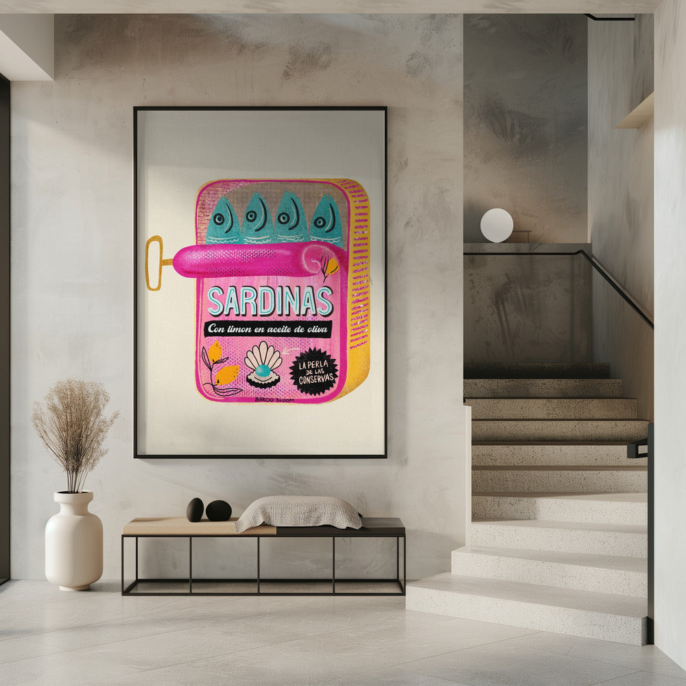 Sardinendose | Poster