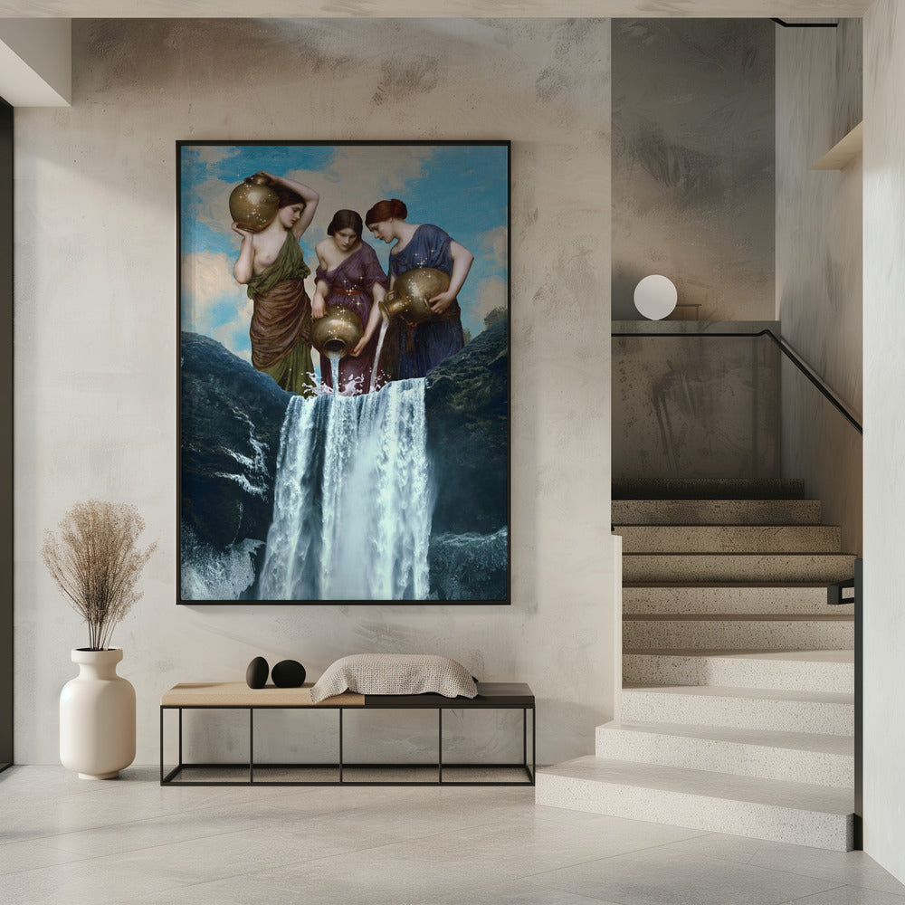 Magischer Wasserfall | Poster
