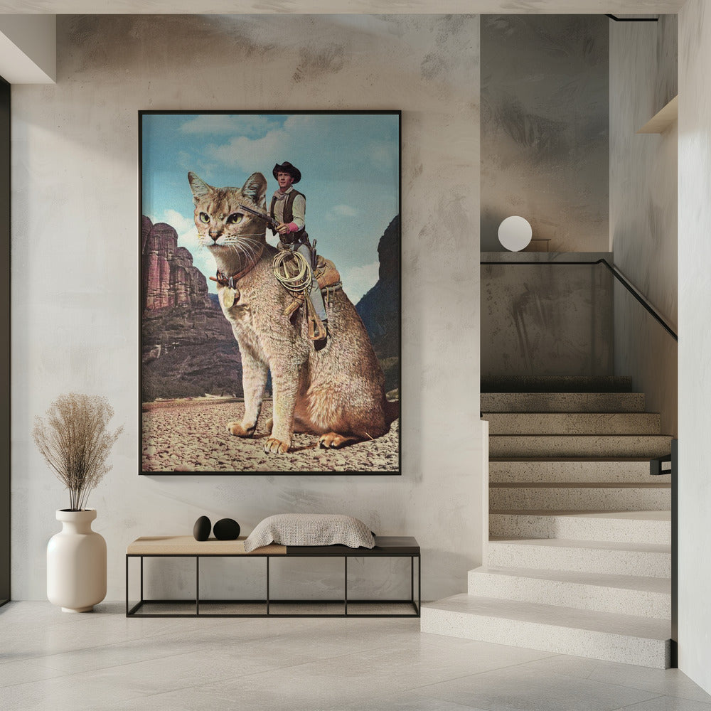 Katze Lone Ranger | Poster
