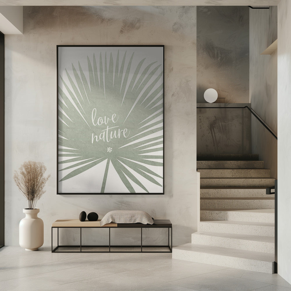 Liebe die Natur | Poster