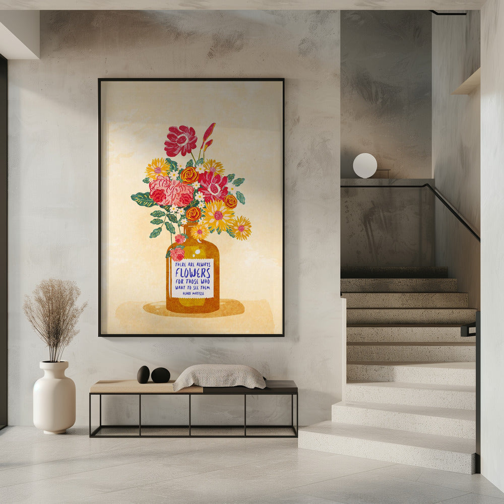 Immer Blumen | Poster