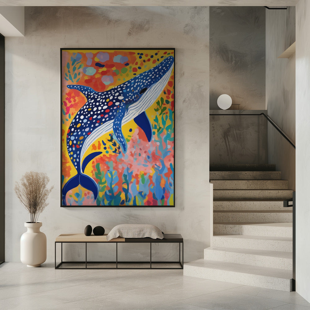 Gefleckter Wal | Poster