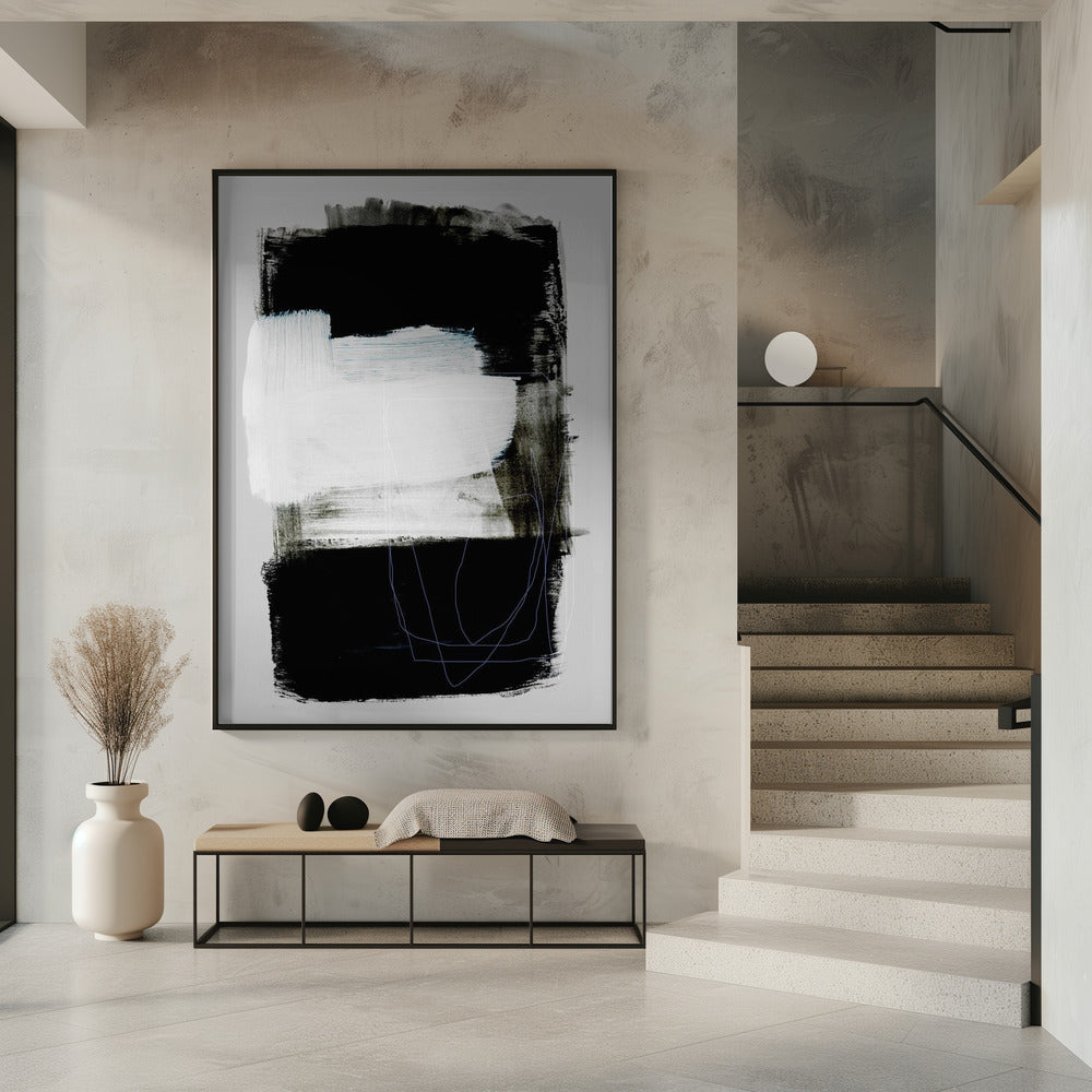 Abstract Brush Strokes 130 | Poster