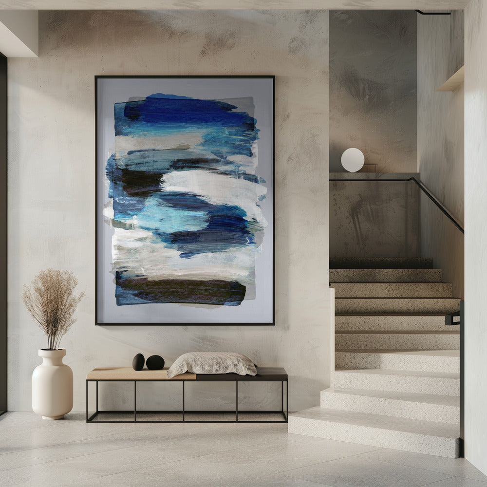 Abstrakte Pinselstriche 78Y | Poster