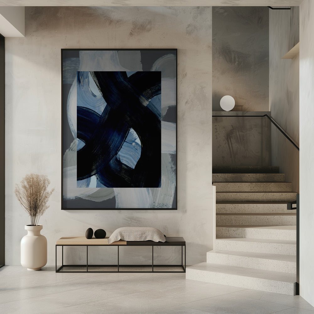Abstract Brush Strokes 150x | Poster