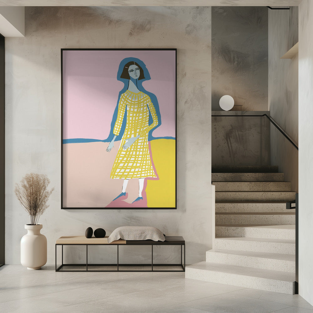 Blaue Dame | Poster