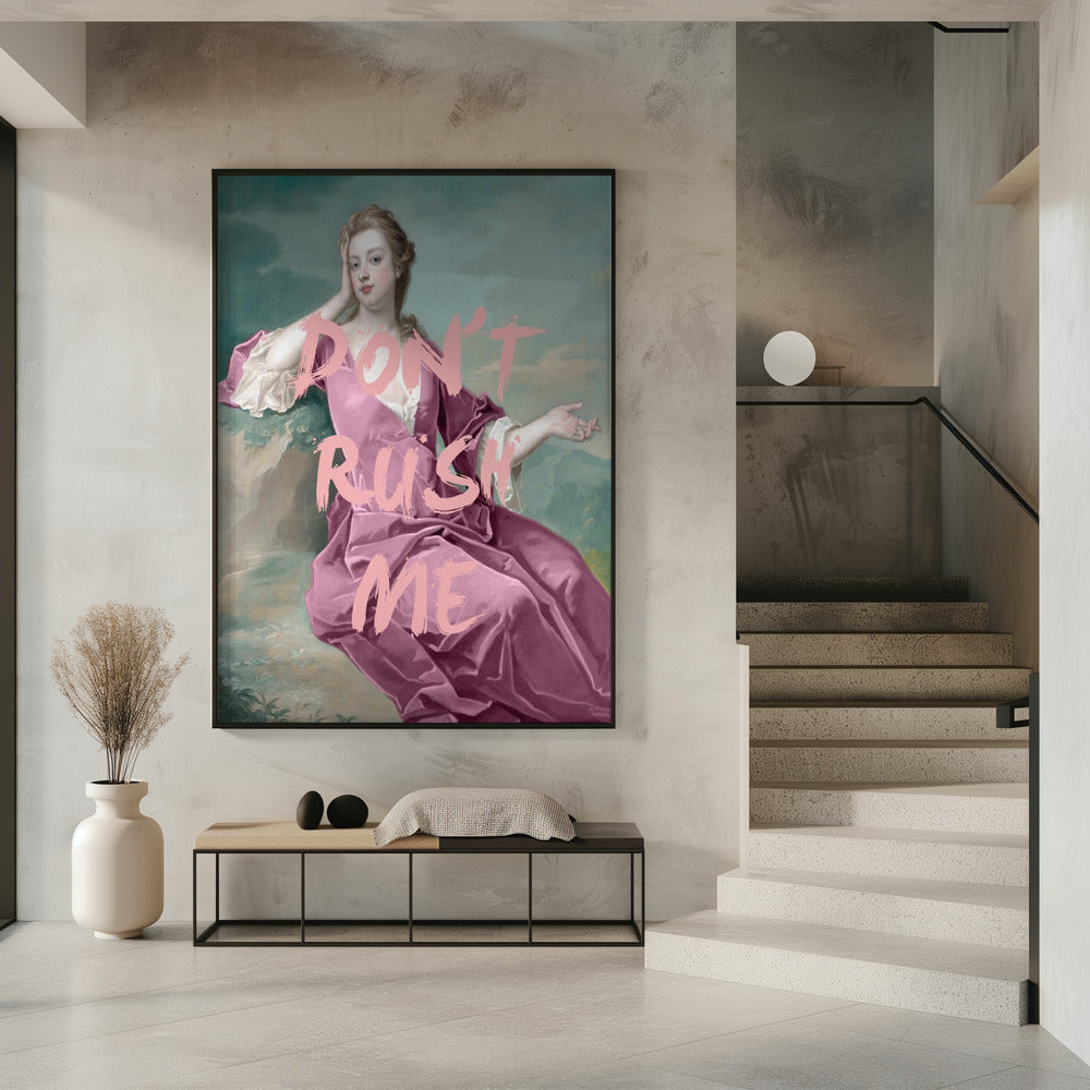 Dontrushmepink Verhältnis 2x3 | Poster