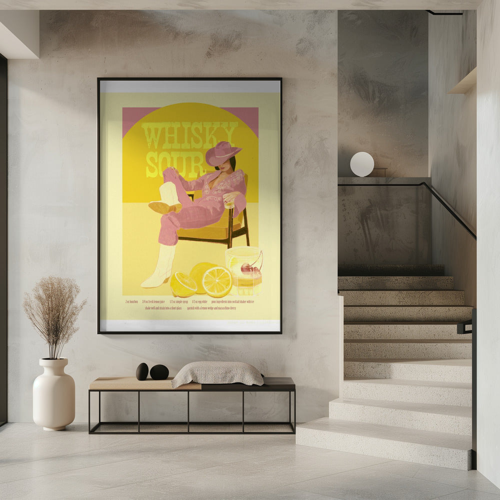 Jlr Whiskysour Pink Kopie | Poster