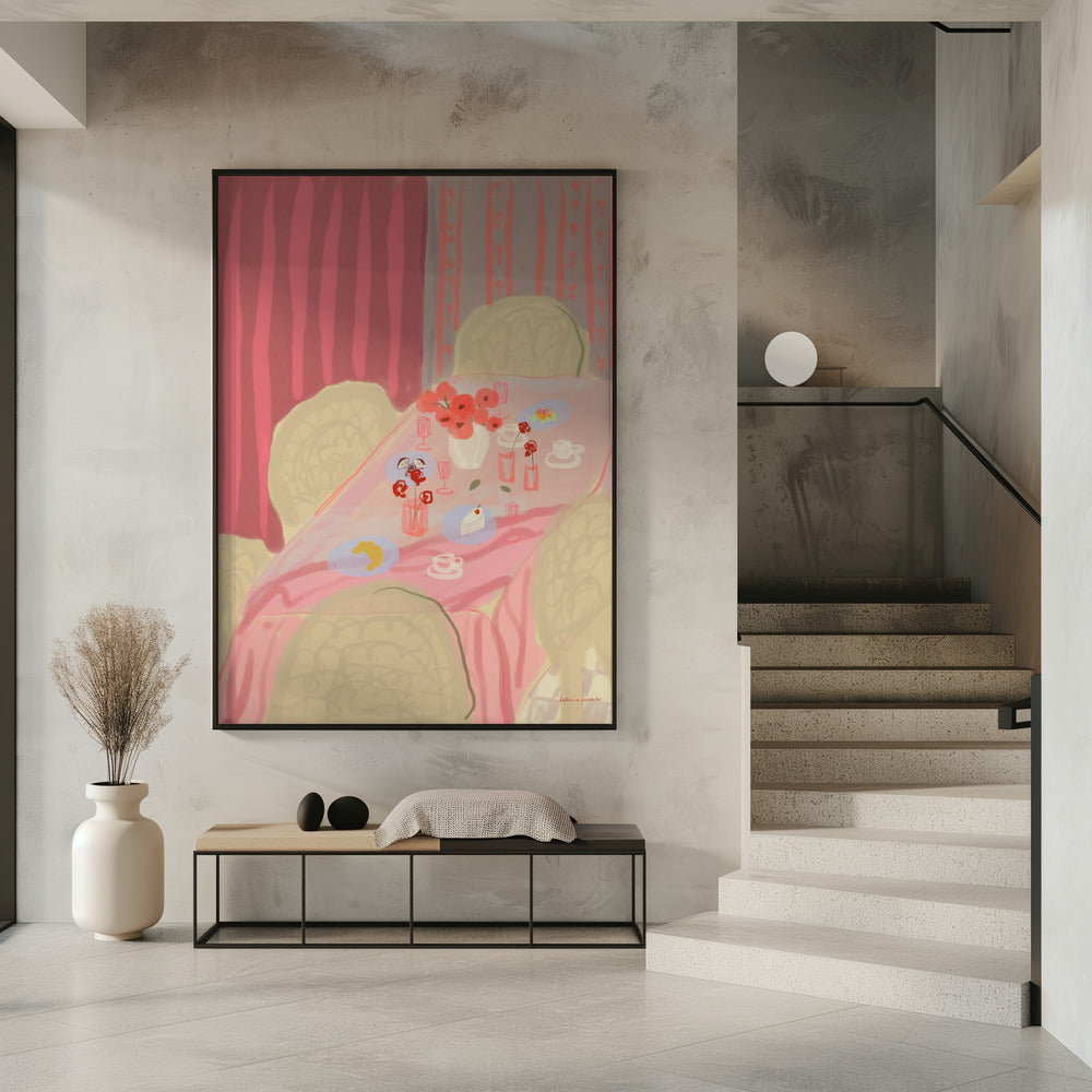 Rosé-Tisch | Poster