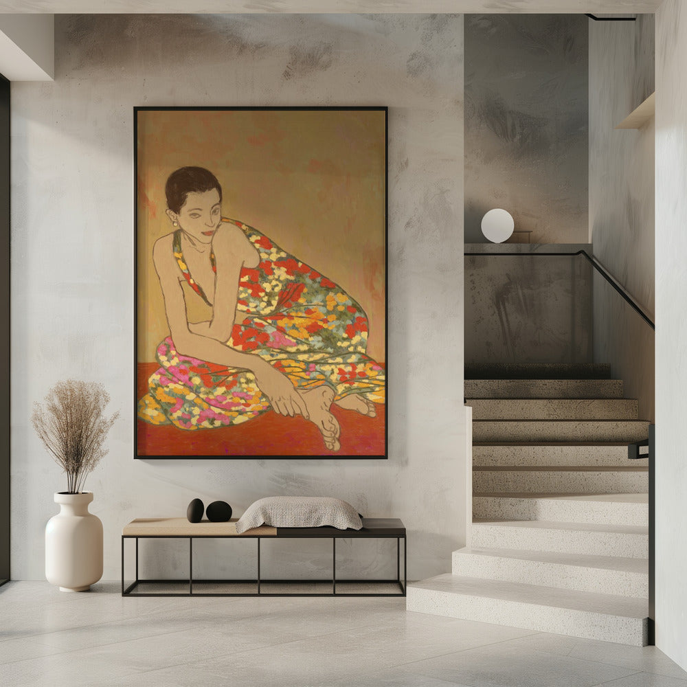 Flower dress | Poster