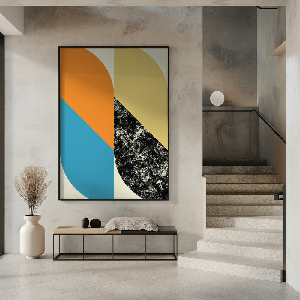 Kräftige geometrische Formen | Poster