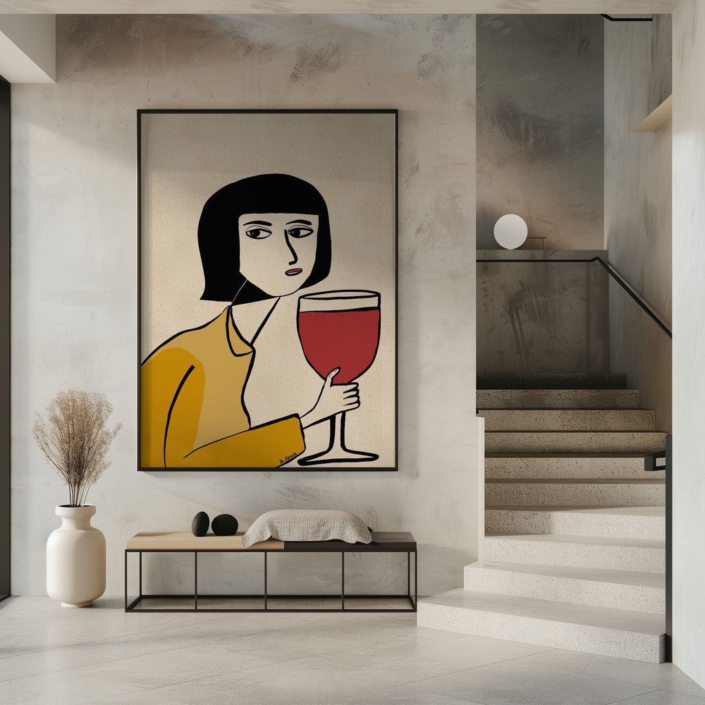 Weinliebhaber | Poster