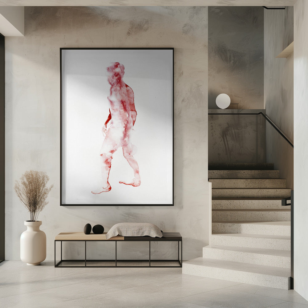 Studie zum Gehen | Poster