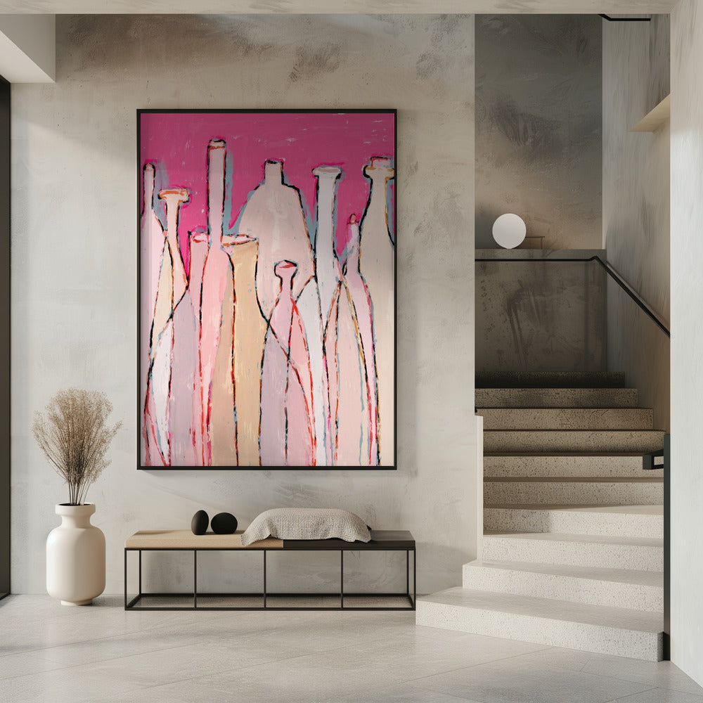 Flaschensilhouetten | Poster