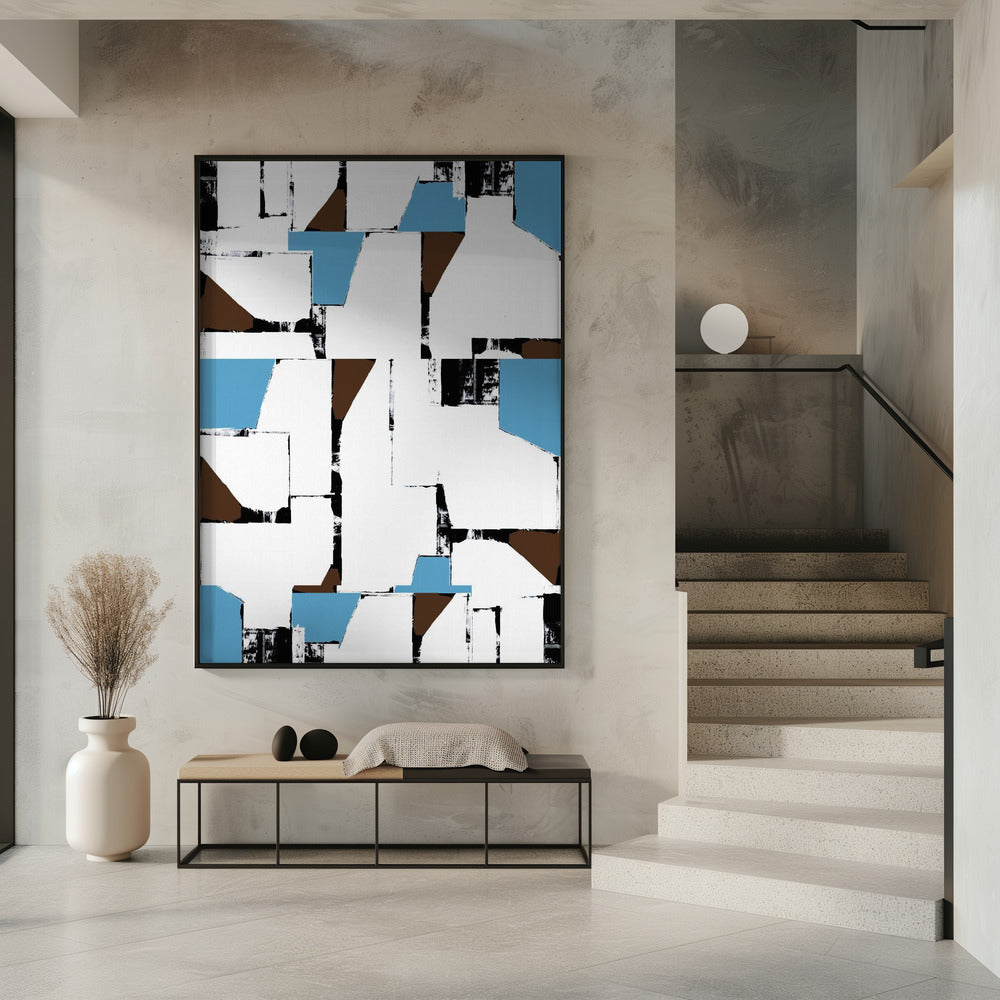Abstrakte neutrale Geometrie Nr. 2 | Poster