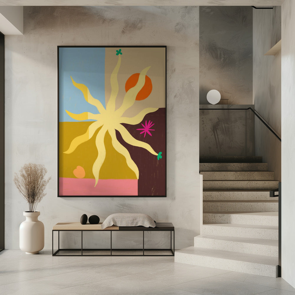 Die Sonne, die Frucht und die Blume | Poster