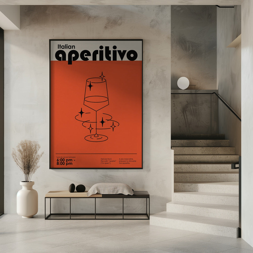 Italienischer Aperitivo | Poster