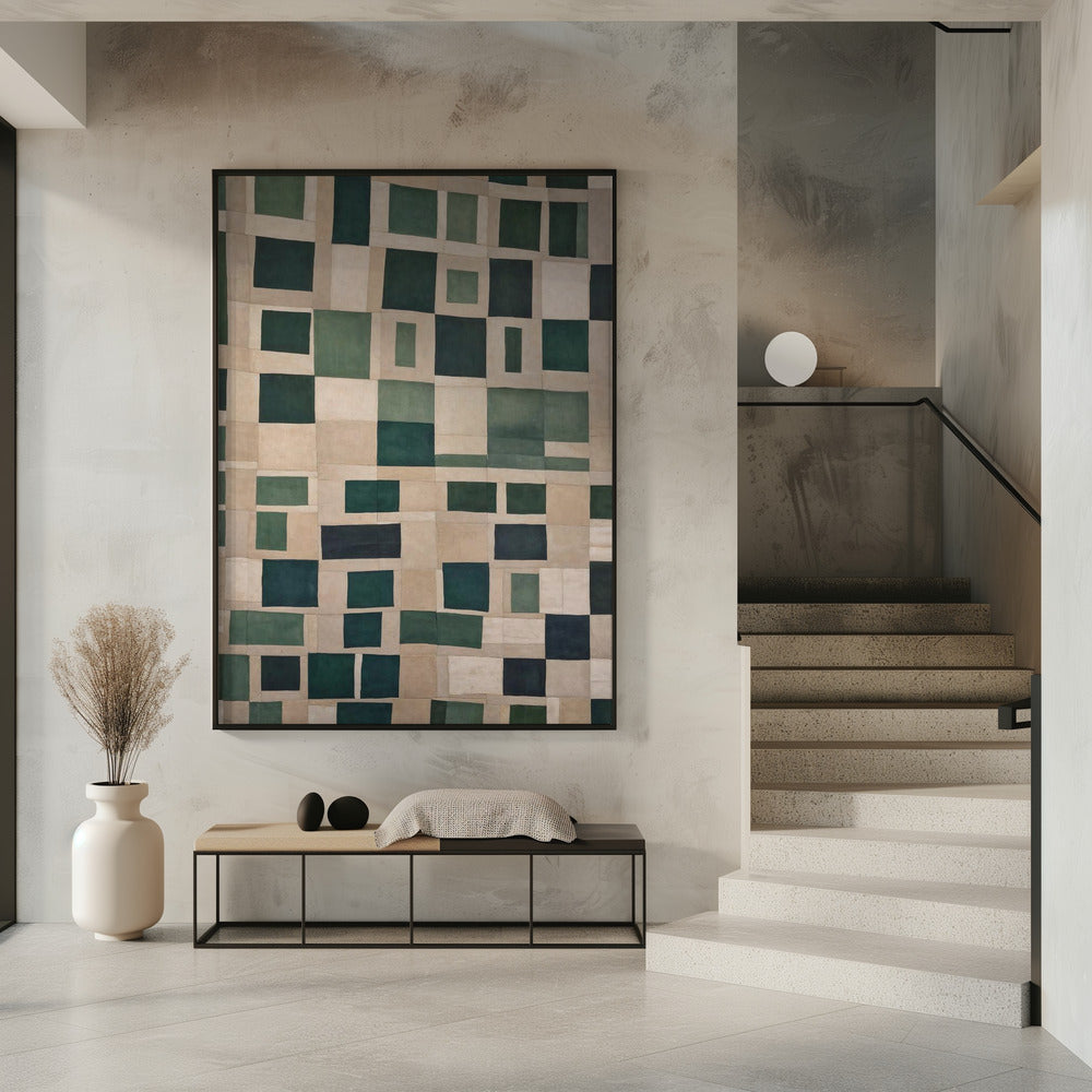 Emerald Mosaic | Poster